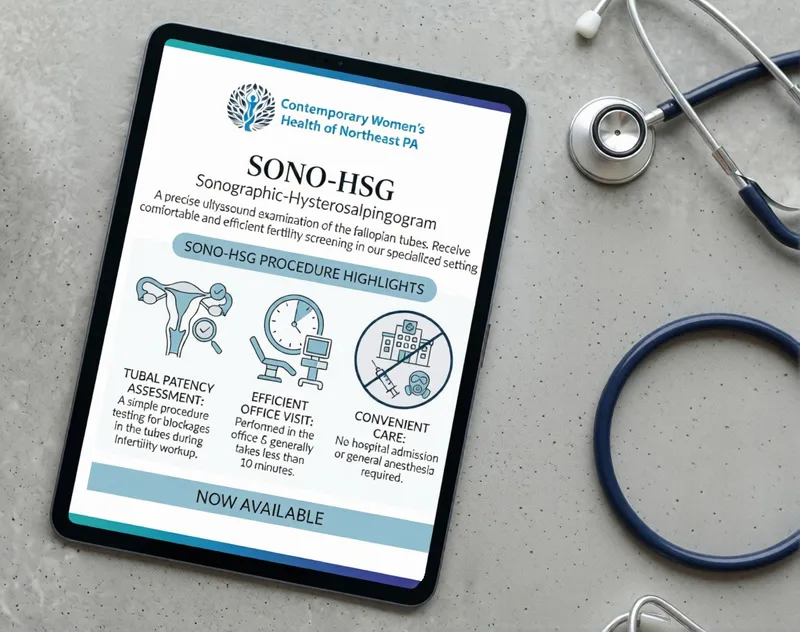 Sono-HSG Tubal Evaluation Procedure Information